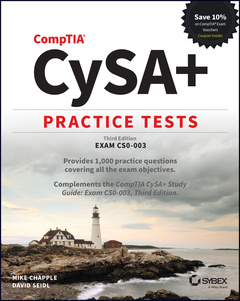 Cover of the book CompTIA CySA+ Practice Tests