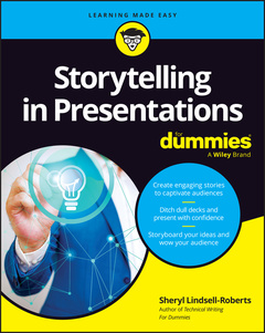 Couverture de l’ouvrage Storytelling in Presentations For Dummies
