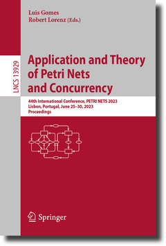 Couverture de l’ouvrage Application and Theory of Petri Nets and Concurrency