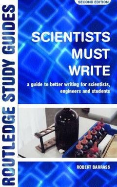Couverture de l’ouvrage Scientists Must Write