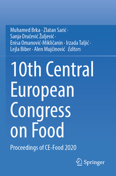 Couverture de l’ouvrage 10th Central European Congress on Food
