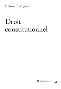 Couverture de l’ouvrage Droit constitutionnel