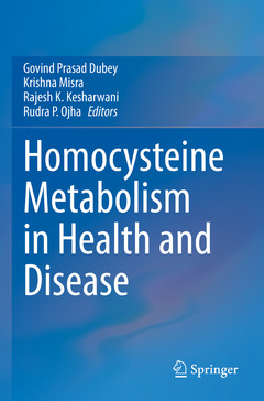 Couverture de l’ouvrage Homocysteine Metabolism in Health and Disease