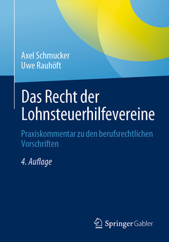 Couverture de l’ouvrage Das Recht der Lohnsteuerhilfevereine