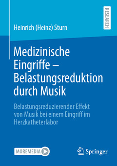 Couverture de l’ouvrage Medizinische Eingriffe – Belastungsreduktion durch Musik