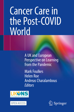 Couverture de l’ouvrage Cancer Care in the Post-COVID World