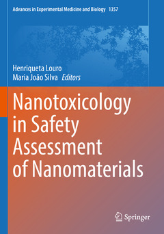 Couverture de l’ouvrage Nanotoxicology in Safety Assessment of Nanomaterials