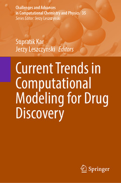 Couverture de l’ouvrage Current Trends in Computational Modeling for Drug Discovery