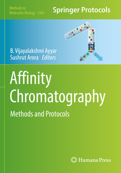 Couverture de l’ouvrage Affinity Chromatography