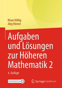 Couverture de l’ouvrage Aufgaben und Lösungen zur Höheren Mathematik 2