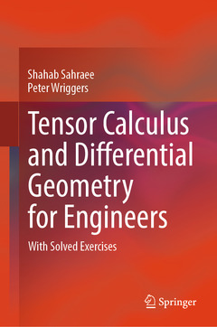 Couverture de l’ouvrage Tensor Calculus and Differential Geometry for Engineers