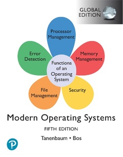Cover of the book Modern Operating Systems, Global Edition