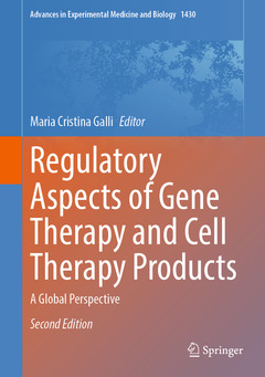 Couverture de l’ouvrage Regulatory Aspects of Gene Therapy and Cell Therapy Products