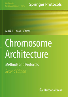 Couverture de l’ouvrage Chromosome Architecture