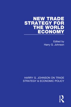 Couverture de l’ouvrage New Trade Strategy for the World Economy
