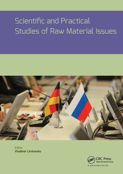 Couverture de l’ouvrage Scientific and Practical Studies of Raw Material Issues