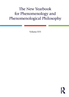 Couverture de l’ouvrage The New Yearbook for Phenomenology and Phenomenological Philosophy