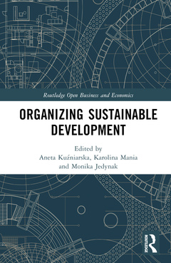 Couverture de l’ouvrage Organizing Sustainable Development