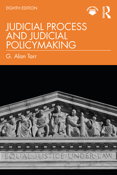 Couverture de l’ouvrage Judicial Process and Judicial Policymaking