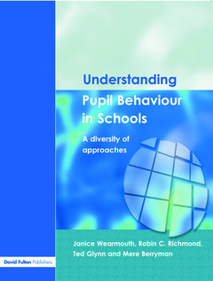 Couverture de l’ouvrage Understanding Pupil Behaviour in School