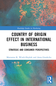 Couverture de l’ouvrage Country-of-Origin Effect in International Business