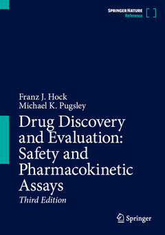 Couverture de l’ouvrage Drug Discovery and Evaluation: Safety and Pharmacokinetic Assays