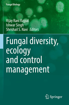 Cover of the book Fungal diversity, ecology and control management
