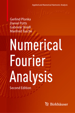Couverture de l’ouvrage Numerical Fourier Analysis