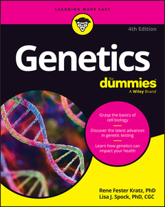 Couverture de l’ouvrage Genetics For Dummies