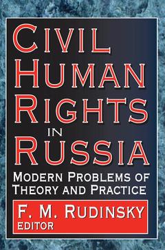 Couverture de l’ouvrage Civil Human Rights in Russia