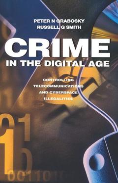 Couverture de l’ouvrage Crime in the Digital Age