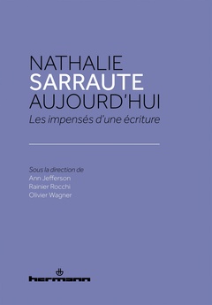 Couverture de l’ouvrage Nathalie Sarraute aujourd'hui