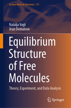 Couverture de l’ouvrage Equilibrium Structure of Free Molecules