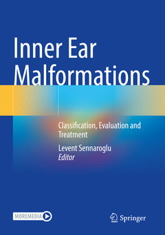 Couverture de l’ouvrage Inner Ear Malformations