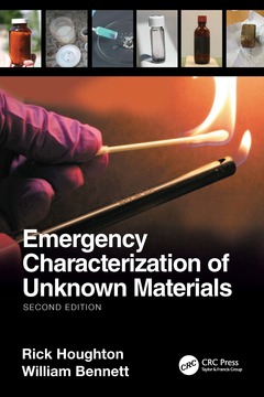 Couverture de l’ouvrage Emergency Characterization of Unknown Materials