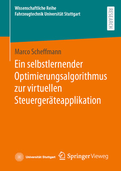 Couverture de l’ouvrage Ein selbstlernender Optimierungsalgorithmus zur virtuellen Steuergeräteapplikation