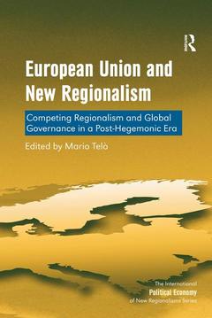 Couverture de l’ouvrage European Union and New Regionalism