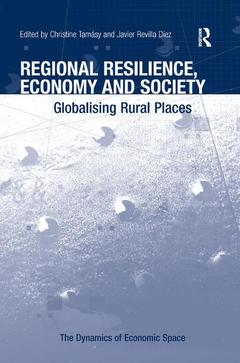 Couverture de l’ouvrage Regional Resilience, Economy and Society