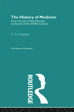 Couverture de l’ouvrage The History of Medicine