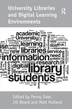 Couverture de l’ouvrage University Libraries and Digital Learning Environments