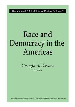Couverture de l’ouvrage Race and Democracy in the Americas