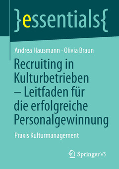 Couverture de l’ouvrage Recruiting in Kulturbetrieben - Leitfaden für die erfolgreiche Personalgewinnung