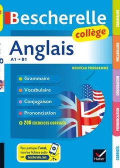 Cover of the book Bescherelle collège - Anglais (6e, 5e, 4e, 3e)
