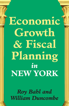 Couverture de l’ouvrage Economic Growth and Fiscal Planning in New York