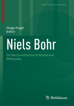Couverture de l’ouvrage Niels Bohr