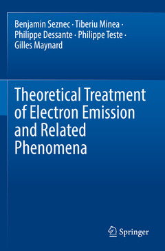 Couverture de l’ouvrage Theoretical Treatment of Electron Emission and Related Phenomena