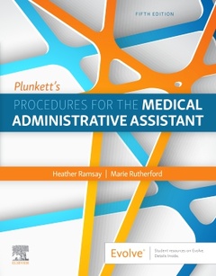 Couverture de l’ouvrage Plunkett's Procedures for the Medical Administrative Assistant