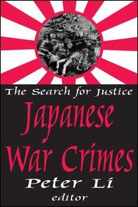 Couverture de l’ouvrage Japanese War Crimes