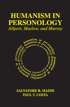 Couverture de l’ouvrage Humanism in Personology