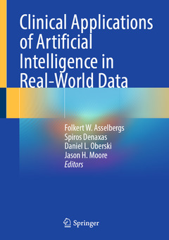 Couverture de l’ouvrage Clinical Applications of Artificial Intelligence in Real-World Data